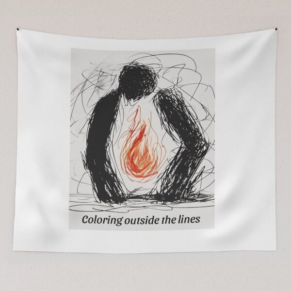 Item preview, Coloring Outside the Lines designed and sold by Smileyt-shirt.