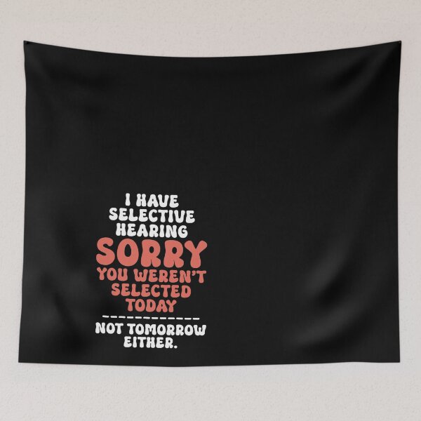 Item preview, The Auditory Exclusion Tee designed and sold by DarylWelsh2024.