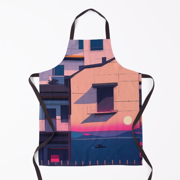 Item preview, Sunset Mirage Y2K Vaporwave Dreamscape designed and sold by Bearabilia.
