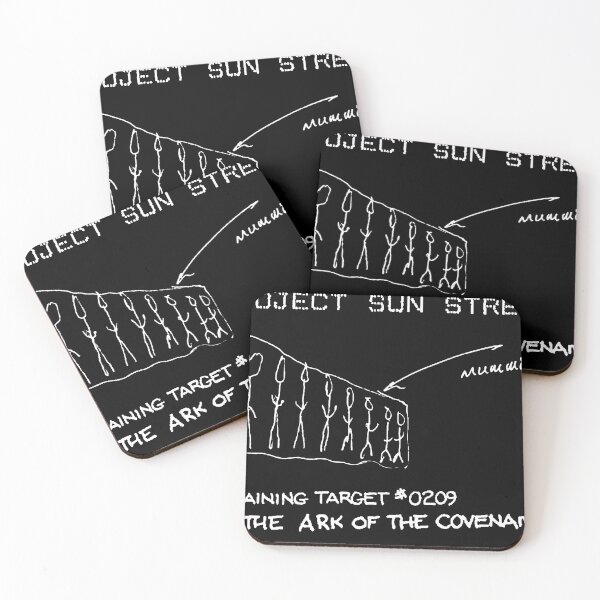 Item preview, CIA Project Sun Streak Unclassified Drawings about the Ark of the Covenant - White designed and sold by Nicolò Bagnasco.