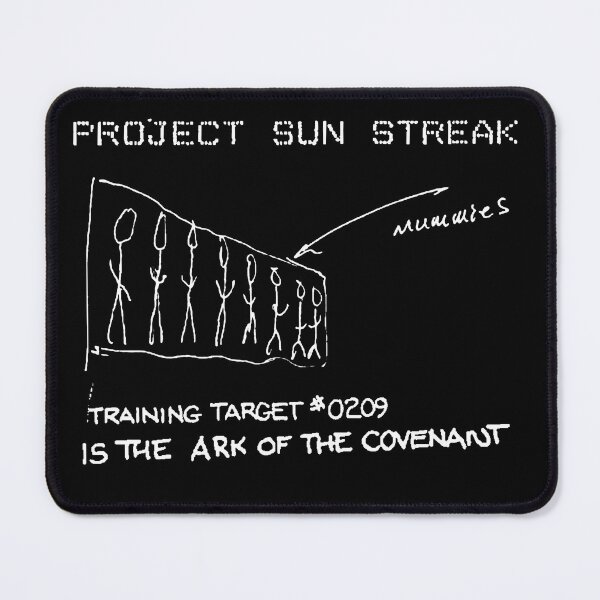 Item preview, CIA Project Sun Streak Unclassified Drawings about the Ark of the Covenant - White designed and sold by Nicolò Bagnasco.