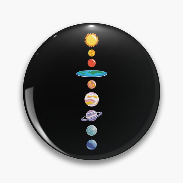 Artikelvorschau, Planeten Flache Erde entworfen und verkauft von PaulSDesign.