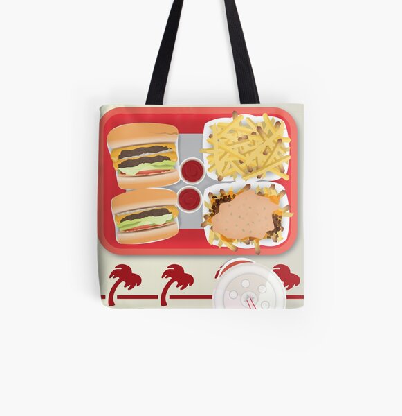 in n out lunch bag