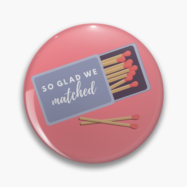 Item preview, Glad We Matched designed and sold by LupineDesign.