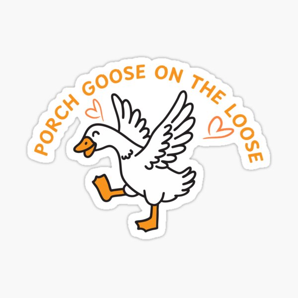 Item preview, Porch goose on the loose designed and sold by ClickATee Store .