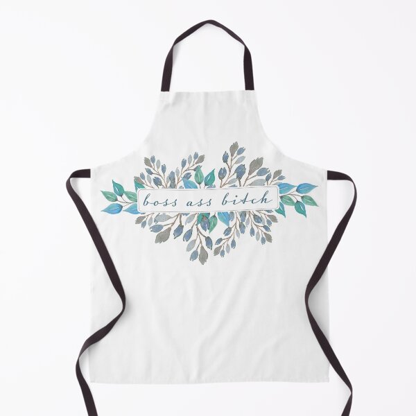 Item preview, Boss Ass Bitch - blue leaves designed and sold by K Creative.