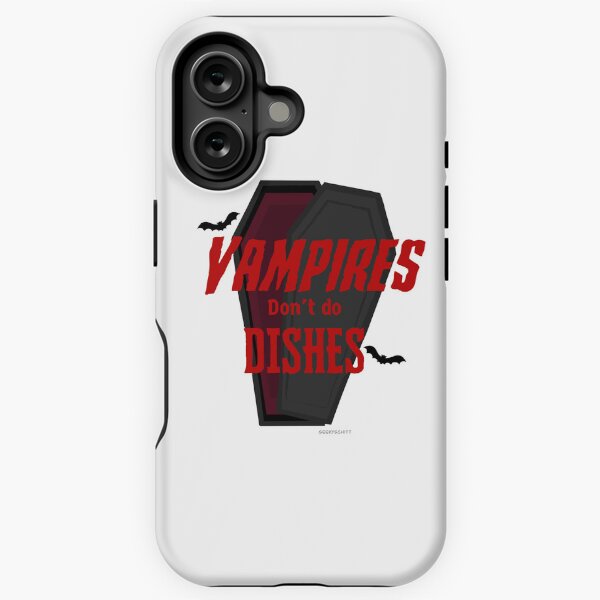 Aperçu de l'œuvre Les vampires ne font pas la vaisselle créée et vendue par GeekySchitt.