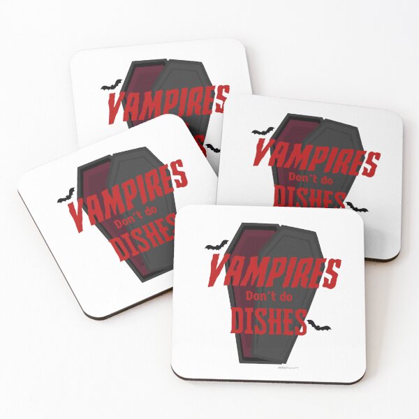 Aperçu de l'œuvre Les vampires ne font pas la vaisselle créée et vendue par GeekySchitt.