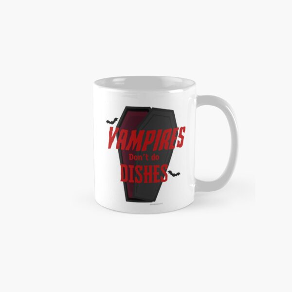 Aperçu de l'œuvre Les vampires ne font pas la vaisselle créée et vendue par GeekySchitt.