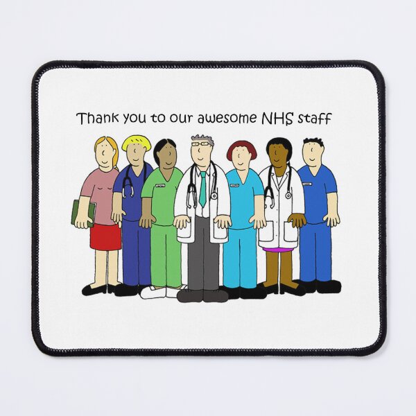Item preview, Thanks to NHS Staff designed and sold by KateTaylor.