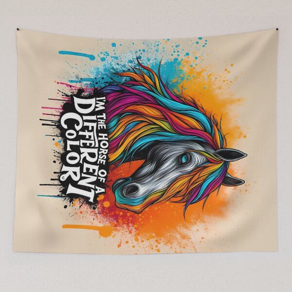 Item preview, I'm the horse of a different color! designed and sold by MisterMischief.