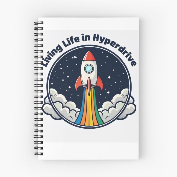 Item preview, ADHD: Living Life in Hyperdrive designed and sold by Smileyt-shirt.