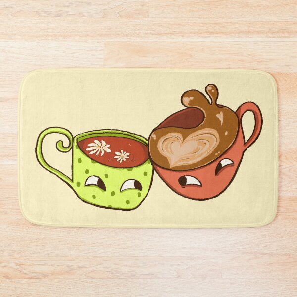 Item preview, Coffee loves tea designed and sold by Lartzy Designs.