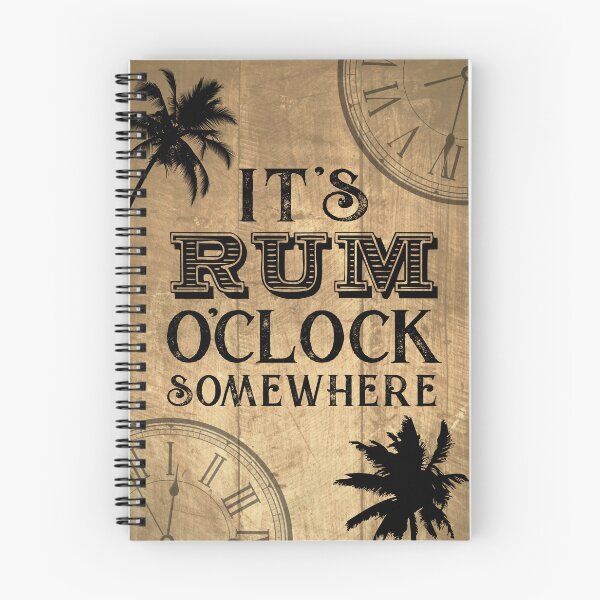 Item preview, It's Rum o'Clock Somewhere Rum Shack designed and sold by HotHibiscus.