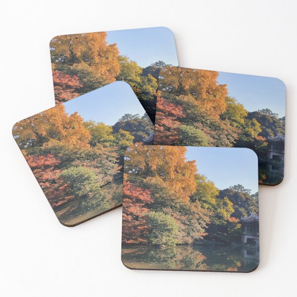Item preview, Japanese garden Autumn Leaves Fall Foliage in Tokyo Japan designed and sold by TalBright.