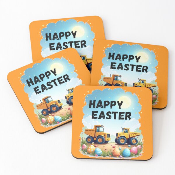 Item preview, Easter Joy with Trucks designed and sold by A-Szczesniak.