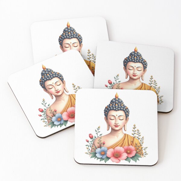 Item preview,  stunning  buda with flowers designed and sold by nicnacc.