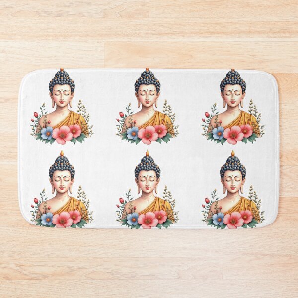 Item preview,  stunning  buda with flowers designed and sold by nicnacc.