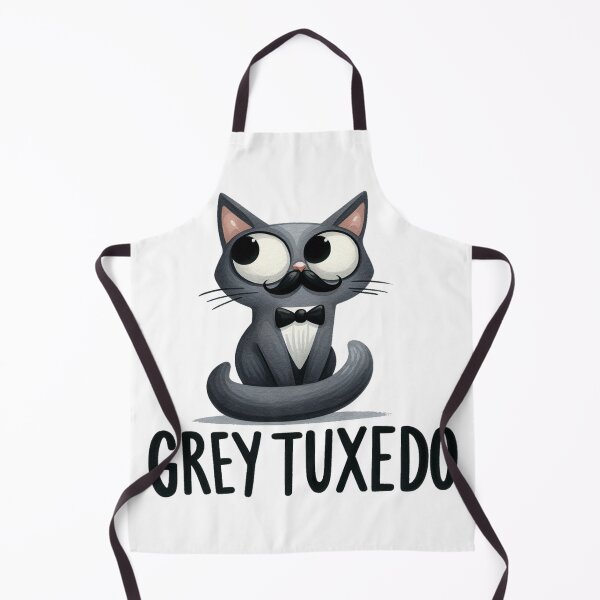 Item preview, Grey Tuxedo Cat designed and sold by ryanapples2.