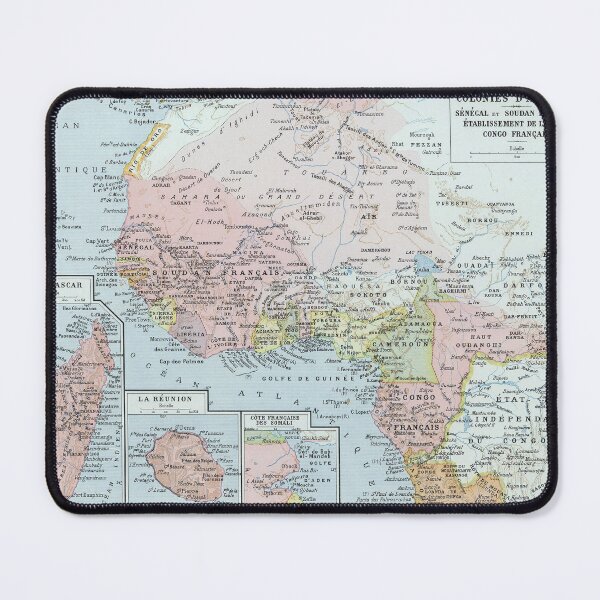 Item preview, Map of the French colonies in Africa designed and sold by 19th Century in Color.