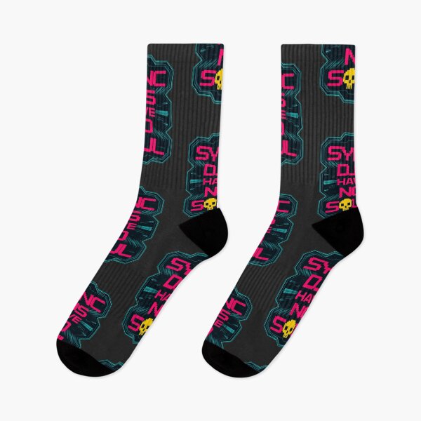 Item preview, Hilarious DJ Joke – "SYNC DJs HAVE NO SOUL" Cyber Techno Design designed and sold by paulo silveira.