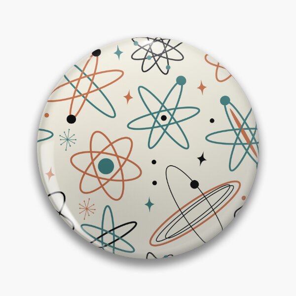 Item preview, Atomic Era Space Mid Century Pattern designed and sold by Orchard Berry.