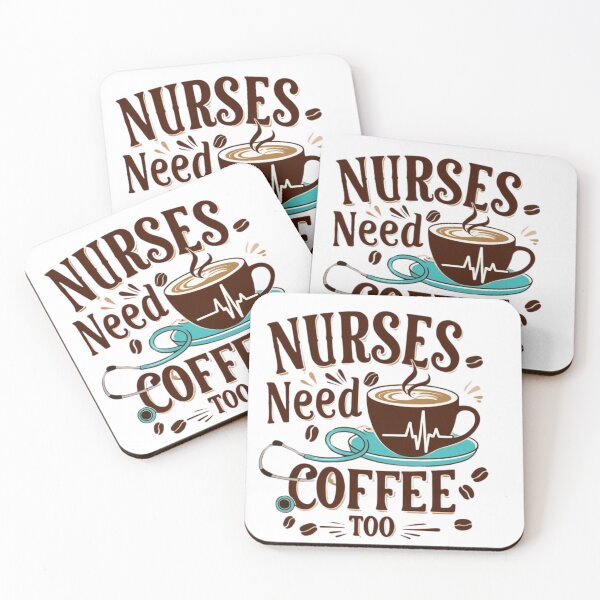 Item preview, Nurses Need Coffee Too  designed and sold by Xenovate .