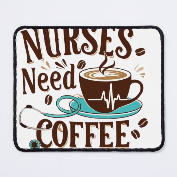 Item preview, Nurses Need Coffee Too  designed and sold by Xenovate .