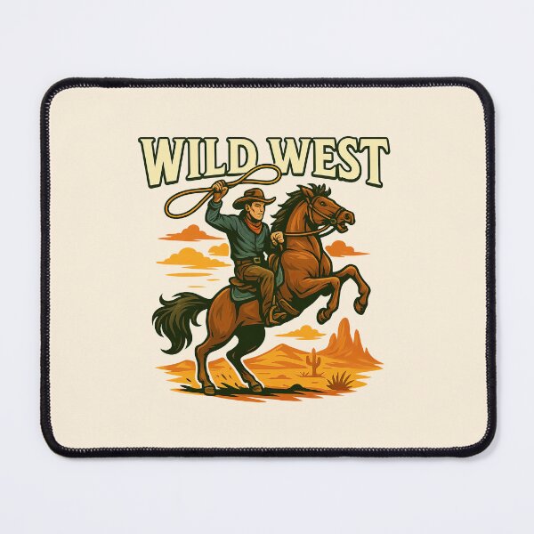Item preview, Wild West cowboy on horse designed and sold by GabbyKI261.