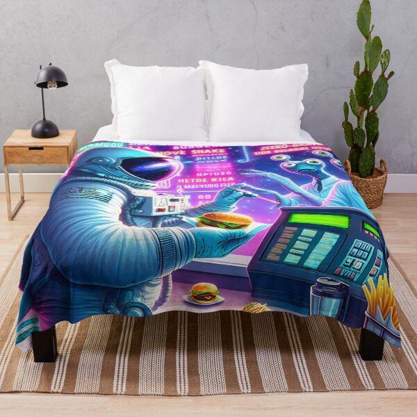 Item preview, Galactic Fast Food: Astronaut's Cosmic Burger Adventure designed and sold by Fantabulous.