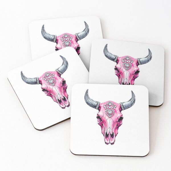 Item preview, Pink Skull designed and sold by Rue Design Company.