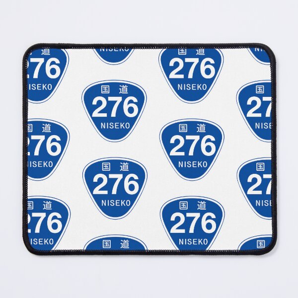 Item preview, Niseko Route 276 Road Sign | Niseko United | Snowboard Decal Japow Japan National Highway designed and sold by PawaPotto.