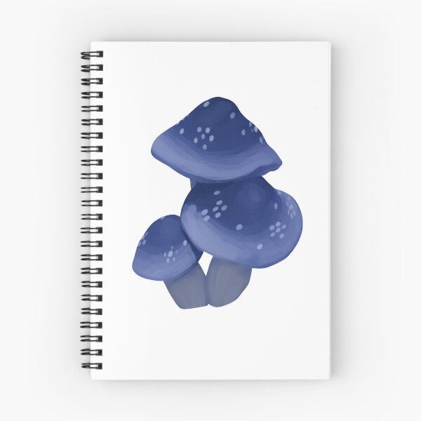 Item preview, Blue mashrooms designed and sold by Nicofiish.