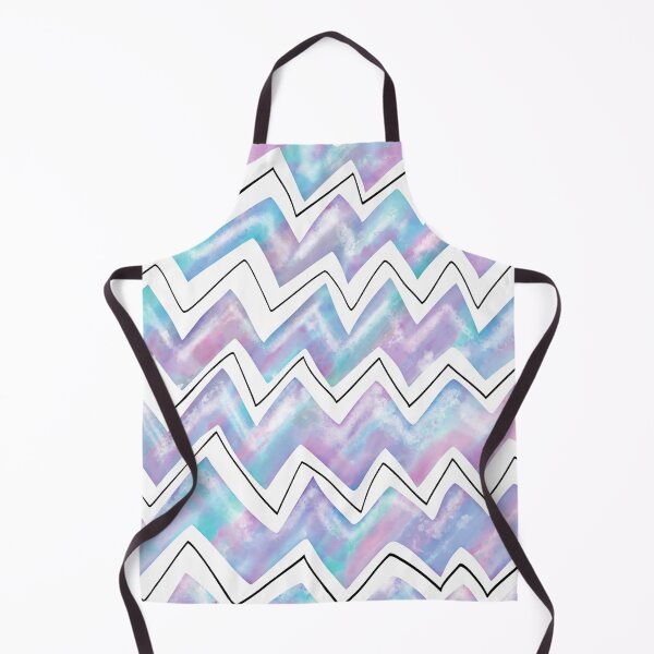 Item preview, Zigzag Pastel Doodle Watercolor Pattern designed and sold by testvvave.