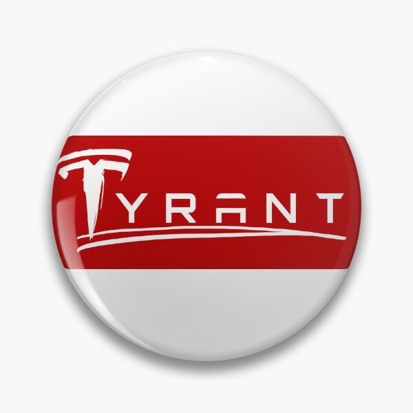 Item preview, TYRANT- Tesla boycott Elon doge sticker designed and sold by Creative Liberty Designs.