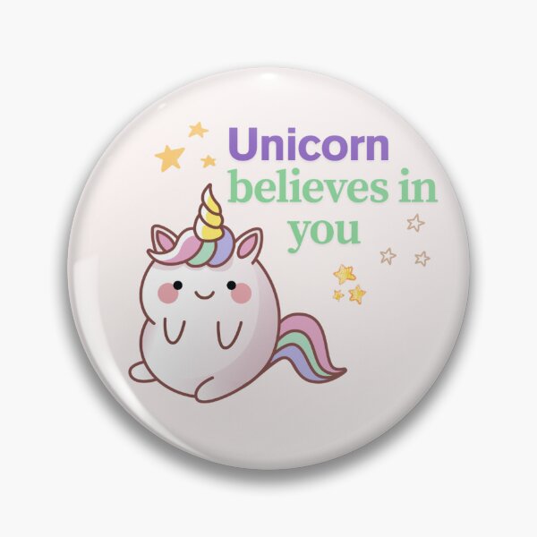 Item preview, Unicorn believes in you designed and sold by YMAPrints.