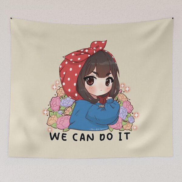 Item preview, We Can Do It designed and sold by NasDoodleArt.