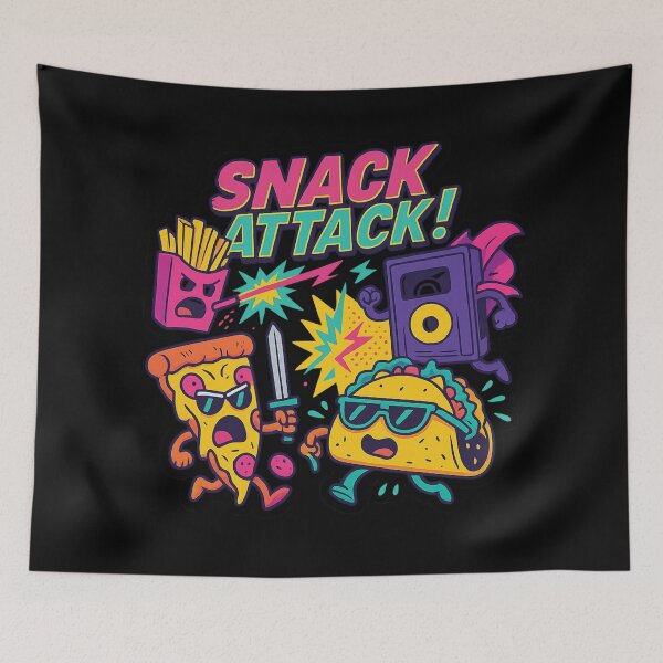 Item preview, Snack Attack! designed and sold by M-ormin.