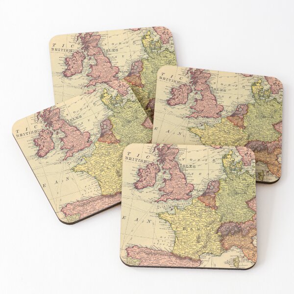 Item preview, Map of Western Europe designed and sold by 19th Century in Color.