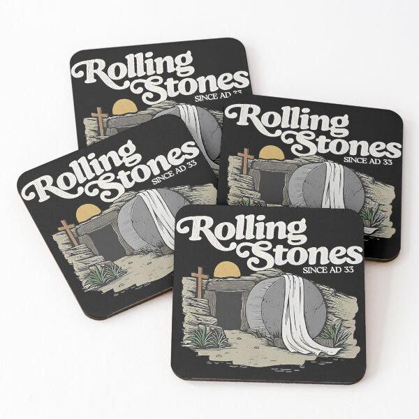 Item preview, Easter Jesus Comfort Color Shirt, Rolling Stones He Is Risen Since AD33, Christian Resurrection Tomb designed and sold by LittleNhutton.
