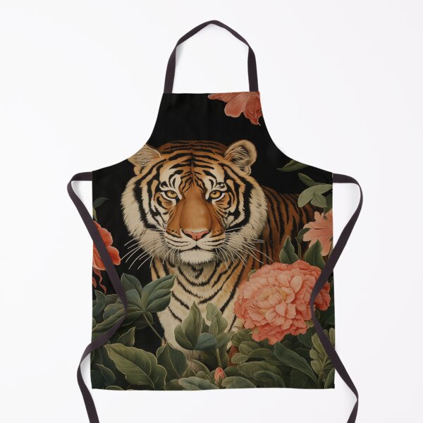 Item preview, William Morris Tiger – Vintage Botanical Jungle designed and sold by MidCenturyStore.