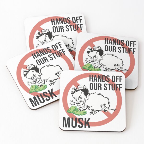 Item preview, Hands Off Our Stuff Musk designed and sold by Skillit!.