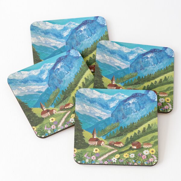 Item preview, Alpine Village Dreams designed and sold by Sara Grace Art.