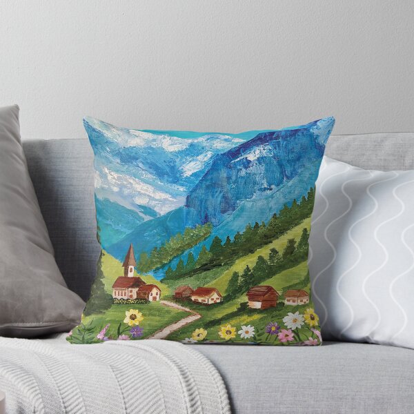Item preview, Alpine Village Dreams designed and sold by Sara Grace Art.
