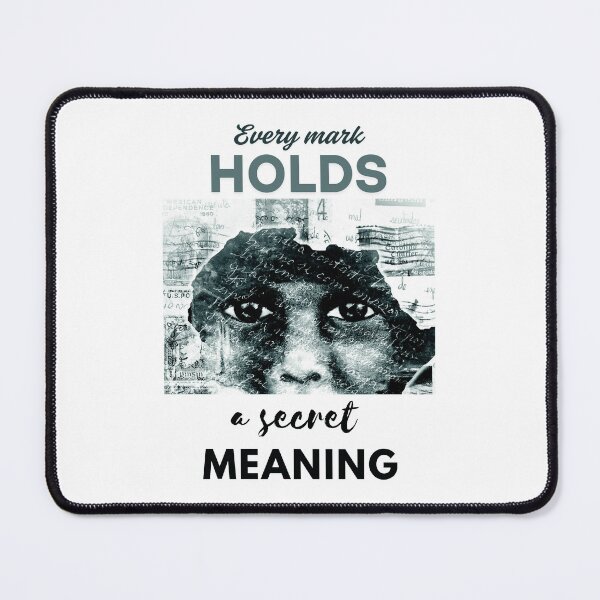 Item preview, Every Mark Holds Secrets In Shades Of Gray designed and sold by SplashTastic.
