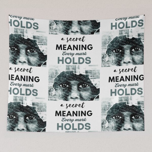 Item preview, Every Mark Holds Secrets In Shades Of Gray designed and sold by SplashTastic.