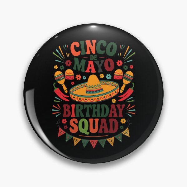 Item preview, Birthday Squad Mexican designed and sold by tearbytea.