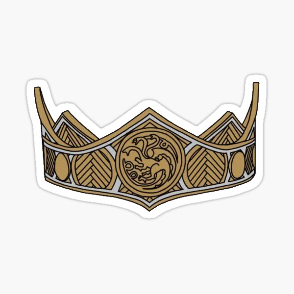 Artikel-Vorschau von Krone von Rhaenyra Targaryen, designt und verkauft von incorrectshirts.