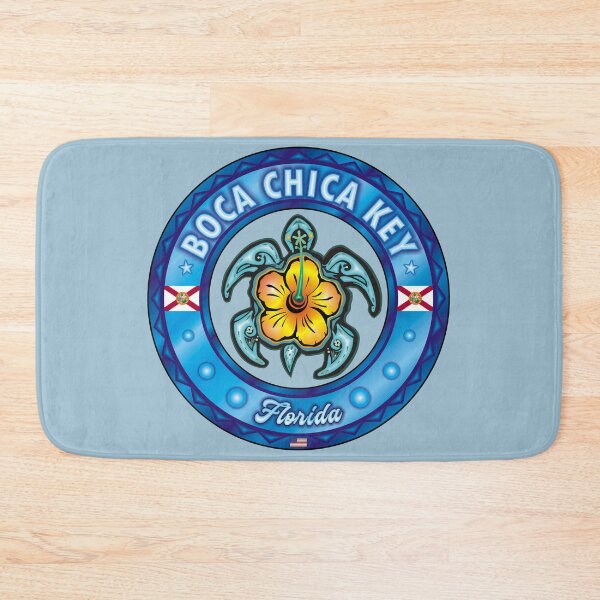 Item preview, Boca Chica Key Florida sea turtle hibiscus designed and sold by studioss76.