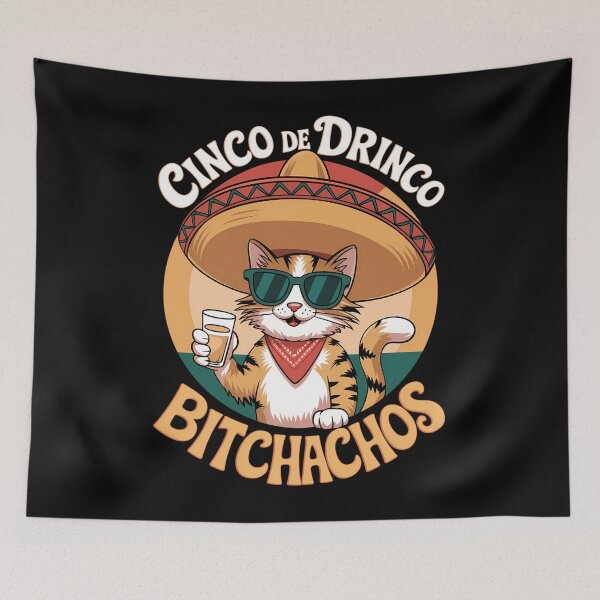 Item preview, Bitchachos Funny Drinking designed and sold by tearbytea.